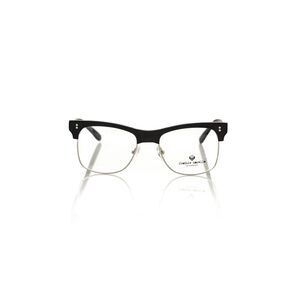 Frankie Morello Black Metallic Men's Eyeglass Men's Frame